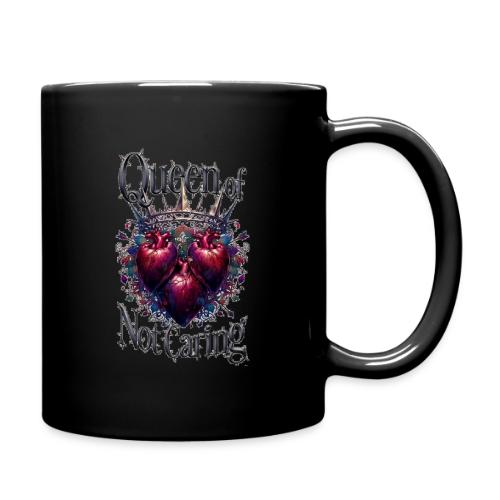 Queen of Not Caring T-Shirt - Full Color Mug
