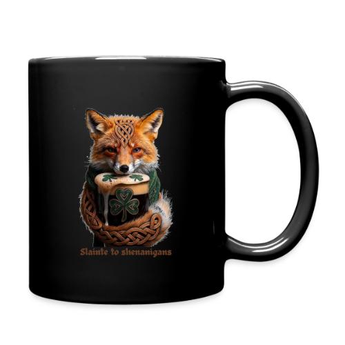 Sly Emerald Fox Toast T-Shirt - Full Color Mug