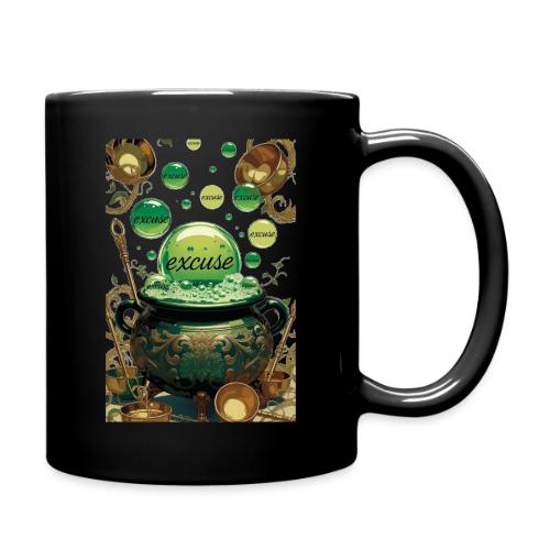 Emerald Excuses Cauldron Graphic Tee - Full Color Mug