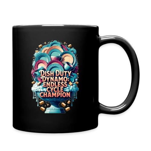 Dish Duty Dynamo T Shirt, Endless Cycle Champion - Full Color Mug