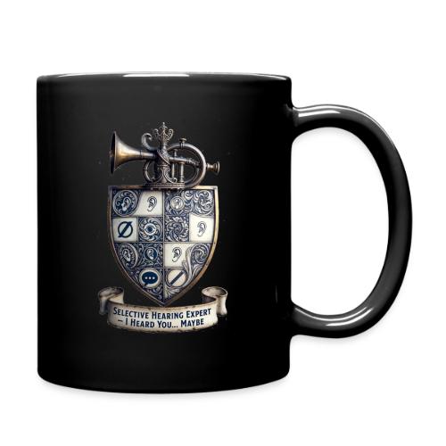 Selective Hearing Expert Crest T Shirt - Full Color Mug