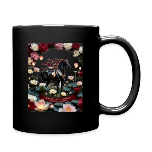 Year of the Horse Harmony T Shirt, Lunar New Year - Full Color Mug