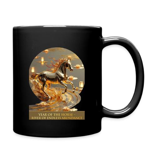 Year of the Horse Abundance T Shirt, Lunar NY Gift - Full Color Mug