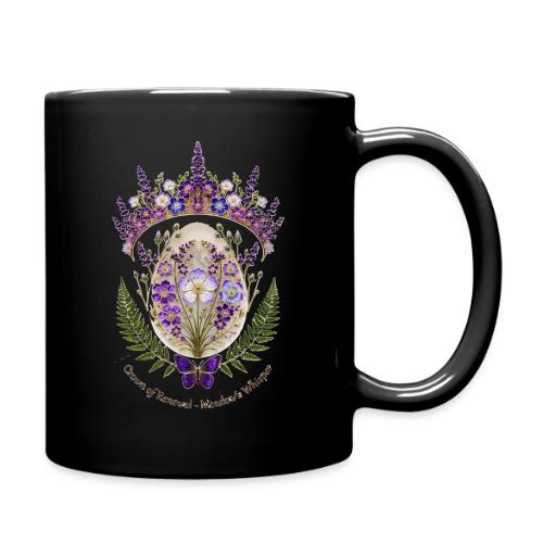 Spring Meadow Crown Tee, Cottagecore Renewal Gift - Full Color Mug