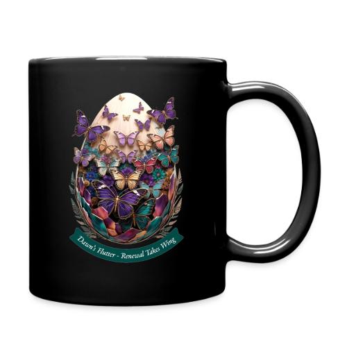Easter Dawn's Flutter Butterfly T Shirt, Gift - Full Color Mug