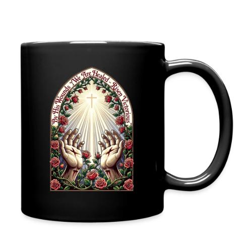 Easter By His Wounds Healed T Shirt, Renewal Gift - Full Color Mug
