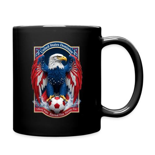 USA Eagle Emblem T Shirt, USA Soccer Pride Gift - Full Color Mug