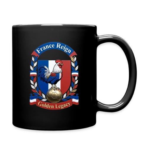 France Rooster Reign T-Shirt, Tricolore Pride Gift - Full Color Mug
