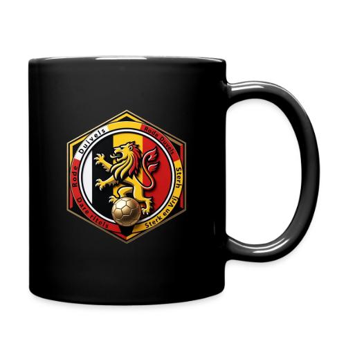Belgium Lion Valor T-Shirt, Belgian Pride Gift - Full Color Mug