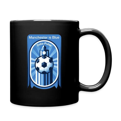 Manchester is Blue Soccer City T Shirt, Apparel - Full Color Mug