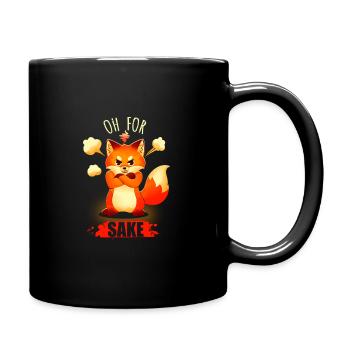 Oh For Fox Sake - Full Color Mug - black - Right