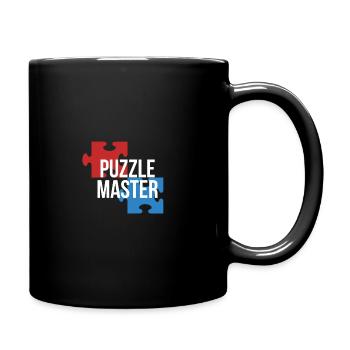 The Puzzle Master - Full Color Mug - black - Right