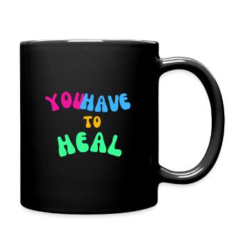 HEAL - Full Color Mug - black - Right