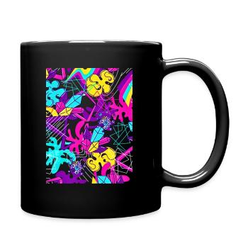 GRAFFITI - Full Color Mug - black - Right