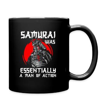 Fighter Katana Martial Arts Japanese - Full Color Mug - black - Right