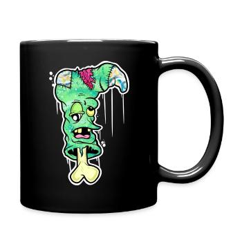 Zombie Sock - Full Color Mug - black - Right