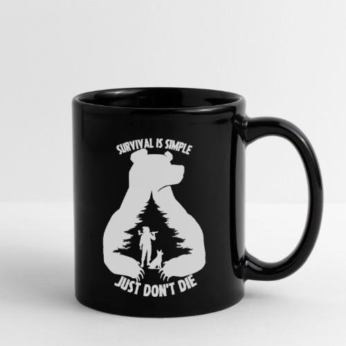 Survival is Simple Just Don't Die 2023 - Full Color Mug
