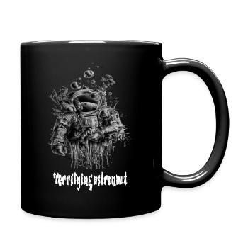 Terrifying astronaut - Full Color Mug - black - Right