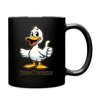 Just Ducky - Full Color Mug - black - Right