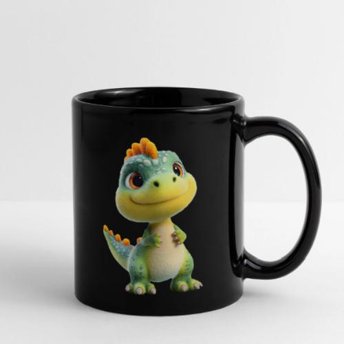Playful 3D Baby Dinosaur - Full Color Mug