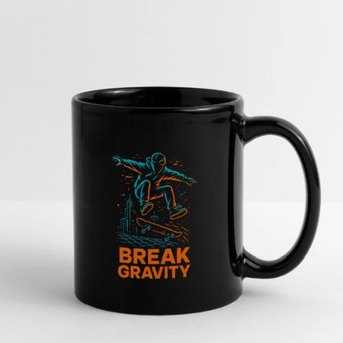 Break Gravity Skateboard Trick - Full Color Mug