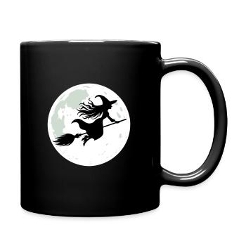 Moonlight Witch Flight - Full Color Mug - black - Right