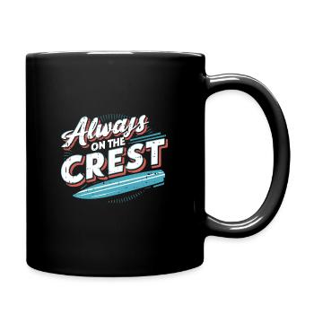 Always on the Crest - Full Color Mug - black - Right