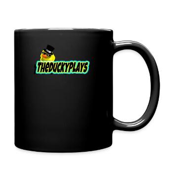 classic ducky - Full Color Mug - black - Right