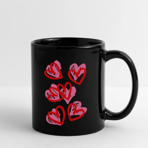 Heart Drawing Mug - Full Color Mug