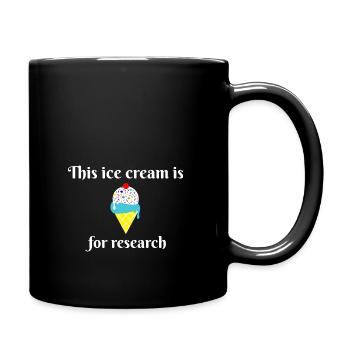 Funny Foodie Gift - Full Color Mug - black - Right