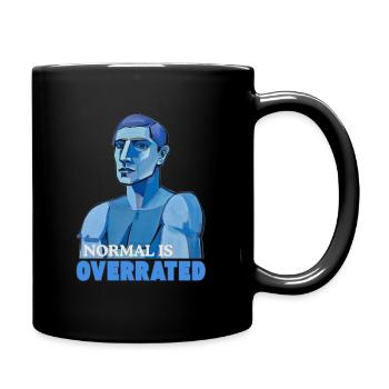 Normal is Overrated - Full Color Mug - black - Right