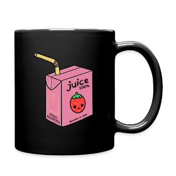 Strawberry juice - Full Color Mug - black - Right