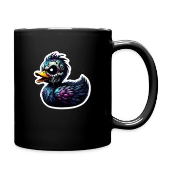 Gothic Ducky - Full Color Mug - black - Right
