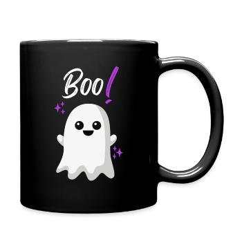 Boo! - Full Color Mug - black - Right