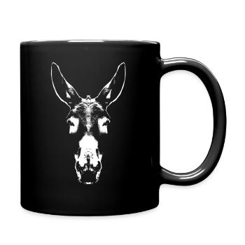 Donkey Head / Graphic - Full Color Mug - black - Right