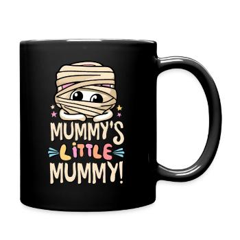 Mummy's Little Mummy: Adorable Wrapped Love! - Full Color Mug - black - Right