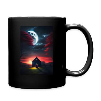 dark house - Full Color Mug - black - Right