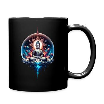 Music Festival Shirt - Colorful Yoga Outfit - Full Color Mug - black - Right