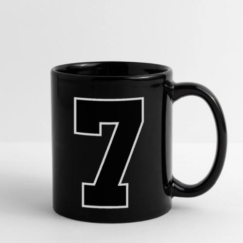 Varsity Number 7 Athletic Look - Full Color Mug