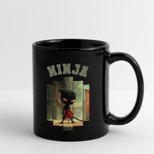 Cute Ninja Attack - Full Color Mug