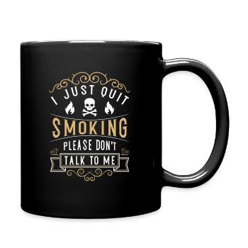 Non Smoking Smoking - Full Color Mug - black - Right