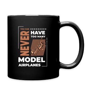 Model Airplane Hobby Test Pilot - Full Color Mug - black - Right