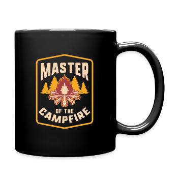 Master Of The Campfire - Full Color Mug - black - Right
