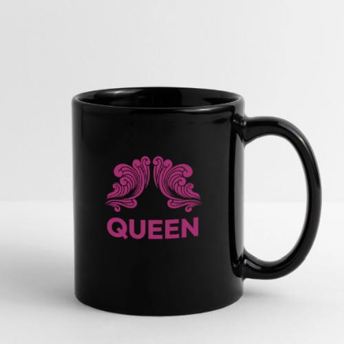 Queenlisse™ Signature Crown T-Shirt – Elegant - Full Color Mug