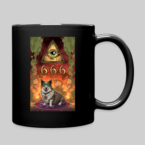 Satanic Corgi - Full Color Mug