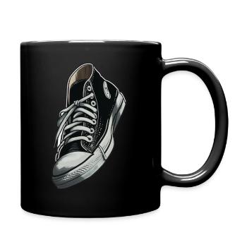 Black Sneaker - Full Color Mug - black - Right