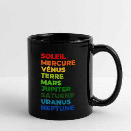 Solar System in Color - Full Color Mug