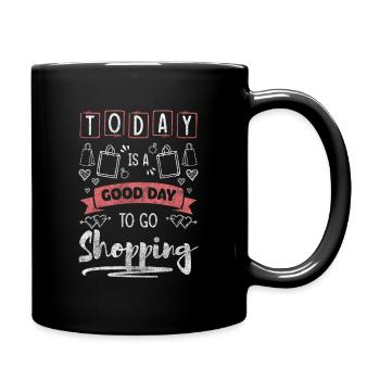 Shopping Queen - Full Color Mug - black - Right