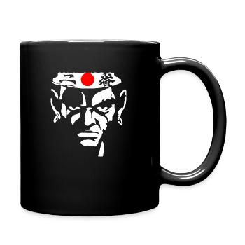 Afro Samurai Japanese Flag Swordsman Cool Anime - Full Color Mug - black - Right