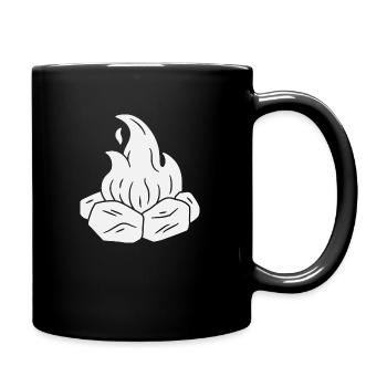 Campfire - Full Color Mug - black - Right